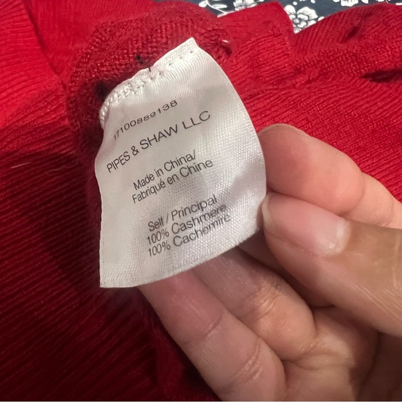 VERONICA BEARD Beard Barrett Cashmere V Neck Sweater - Picture 6 of 6